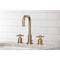 Kingston Brass FSC8933DX Concord Widespread Bathroom Faucet W/ Brass Pop-Up, Brass FSC8933DX - alternate 2